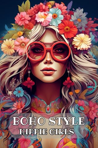 Boho Style Hippie Girls For Teens: Beautiful Models Wearing Bohemian Chic Clothing & Flowers von Independently published